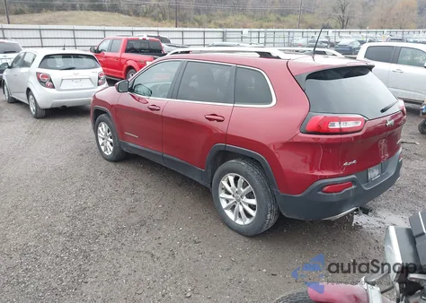 2017 Jeep Cherokee Limited 4X4 из США, поврежденный, VIN 1C4PJMDS1HW582097